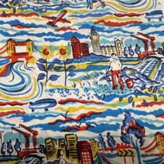 リバティ タナローン生地 リチャード＆ライラ ロンドン柄 50cm×110cm - 2