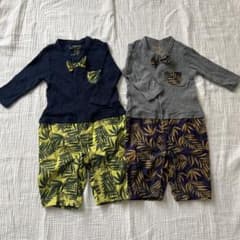 b.baby by BEBE ロンパース 70cm 2枚セットのサムネイル