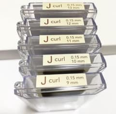 マツエク フラットマットラッシュ J 0.15 9〜13mm 合計5ケース 新品のサムネイル
