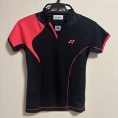 ヨネックス　YONEX バドミントン　ユニフォーム　J140 黒　公式試合のサムネイル