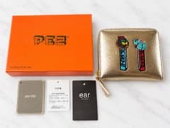 【未使用 ゴールド】PEZ×perche×ear コラボジャバラ折り財布 未使用】PEZ×perche×earコラボジャバラ折り財布 ゴールド - メルカリ