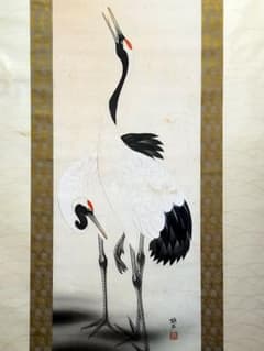 ♥掛軸　大正時代　皇后陛下　つづれ織り　大正天皇　人物　掛け軸　骨董品 ♥掛軸 大正時代 皇后陛下 つづれ織り 大正天皇 人物 掛け軸 骨董品