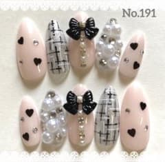 No.191 量産型 ガーリーネイル ネイルチップのサムネイル