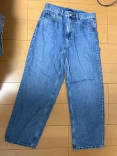 ワイドフィット デニムパンツ ブルーのサムネイル