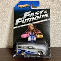 ホットウィール 日産 スカイライン GT-R BNR34 ワイルドスピード 初期