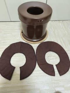 ​【定価10万円超】温活よもぎ家 本格よもぎ蒸し 陶器椅子セット（信楽焼）のサムネイル
