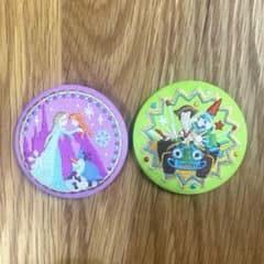 【即購入◎】ディズニー 刺繍缶バッジ 2種セット