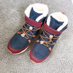 防寒ブーツレーディス 防水 トレッキングブーツスノーシューズ