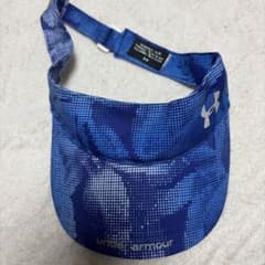 UNDER ARMOUR テニス サンバイザー ブルーのサムネイル