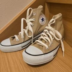 Converse コンバース All Star ハイカット ベージュ 新品のサムネイル