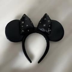 Disney Resort ミニー カチューシャ ブラック スタッズのサムネイル