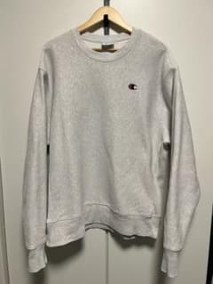 Champion リバースウィーブ XL ライトグレー 刺繍ロゴ ワンポイントのサムネイル