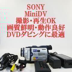 動作品 ソニーDCR-TRV30 MiniDV ビデオカメラDVDダビングに最適 - メルカリ