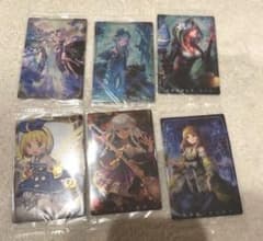 シャドウバース Shadowverse ウエハース カード 6枚