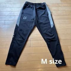 M size　LS ブラック トレーニングパンツのサムネイル