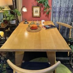 pino 　Shirakawa 白川　オークソリッド　ダイニングテーブル pino 様専用 Shirakawa 白川 オークソリッド ダイニングテーブル