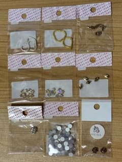ネイルパーツ　9点セットのサムネイル