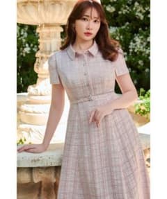 Herlipto Annecy Belted Dress Mサイズ - メルカリ