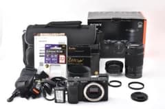 □ 極少 S数1242回 □ SONY α6400 ダブルズームレンズキット - メルカリ