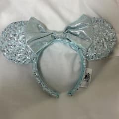 ディズニー　カチューシャ　水色のサムネイル