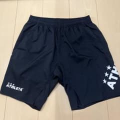 【ATHLETA】アスレタ プラクティスパンツ ハーフパンツ ブラック Mサイズのサムネイル