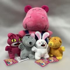 たべっ子どうぶつ オーバーオールBIG&なかよしミニぬいぐるみ　セット