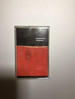 Radiohead カセットテープ　AMNESIACのサムネイル