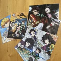 鬼滅の刃眼鏡拭き  A5サイズ[新品未使用]のサムネイル