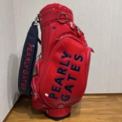 PEARLY GATES レッド キャディバッグのサムネイル