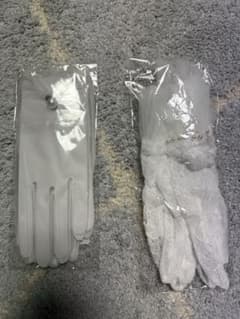 ホワイト ウェディンググローブ 2点セット女性用のサムネイル