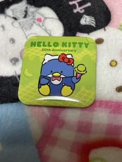 31アイス　サンリオ　タキシードサム　缶バッチ