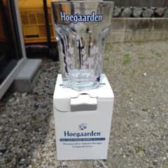ヒューガルデンホワイトビールグラス桜デザイン オリジナルグラス、箱付きのサムネイル