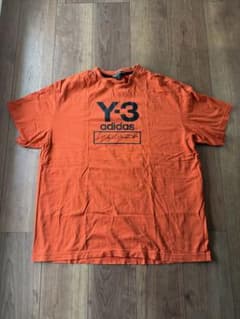 Y-3 adidas Tシャツ オレンジ Lサイズのサムネイル