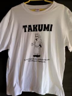 ラーメン二郎総師 三田本店 山田拓美店主 TAKUMI イラスト付き Tシャツ
