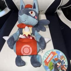 ルカリオ ポケモンカフェ ぬいぐるみ ポケモン - メルカリ