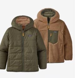 週末値下げ！パタゴニア　リバーシブル　フーディー　ジャケットのサムネイル