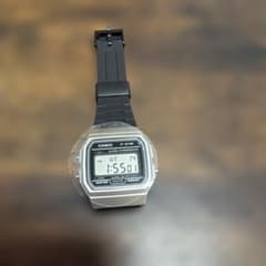 ◎新品◎未使用【CASIO】F-91W-7A4JH チープ　カシオ　黒のサムネイル
