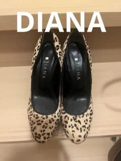 DIANA パンプス　ヒョウ柄 ハイヒール　パンプス　キャバ　美脚のサムネイル