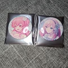 プロセカ グリッター缶バッジ 再販 4B 桃井愛莉 巡音ルカ - メルカリ