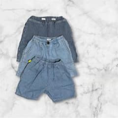 【みみみ様専用】ハーフパンツ 半ズボン デニム 90 男の子 女の子 セットのサムネイル
