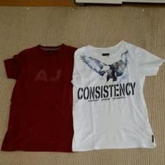 チクワさん専用　アルマーニジーンズTシャツ2枚セットのサムネイル