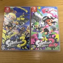 Nintendo Switch Splatoon 2 & 3 Software 2-Pack