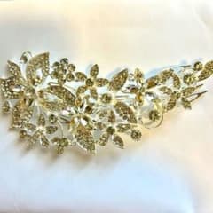 ブライダル　ヘアアクセサリー　キラキラのサムネイル