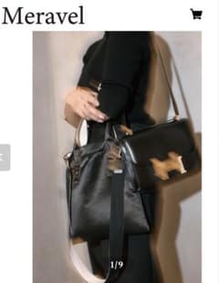 Meravel ミニ　ポーチバッグ　ブラック　高橋志津奈　ミーラベル Meravel 高橋志津奈 ポーチ - メルカリ