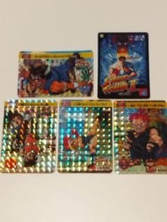 스트리트 파이터 2 카드 다스 5장 세트