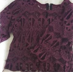 レース  綺麗  紫  ZARA 系のサムネイル