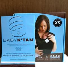 Baby K'tan 抱っこひも XSサイズ ブラックのサムネイル