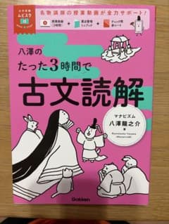 八澤のたった3時間で古文読解のサムネイル