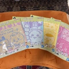 ♡ ちいかわ 一番くじ ジャガードタオル 4種セット ♡のサムネイル