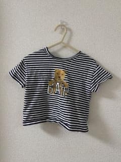 GAP ボーダー Tシャツ ベア キッズのサムネイル